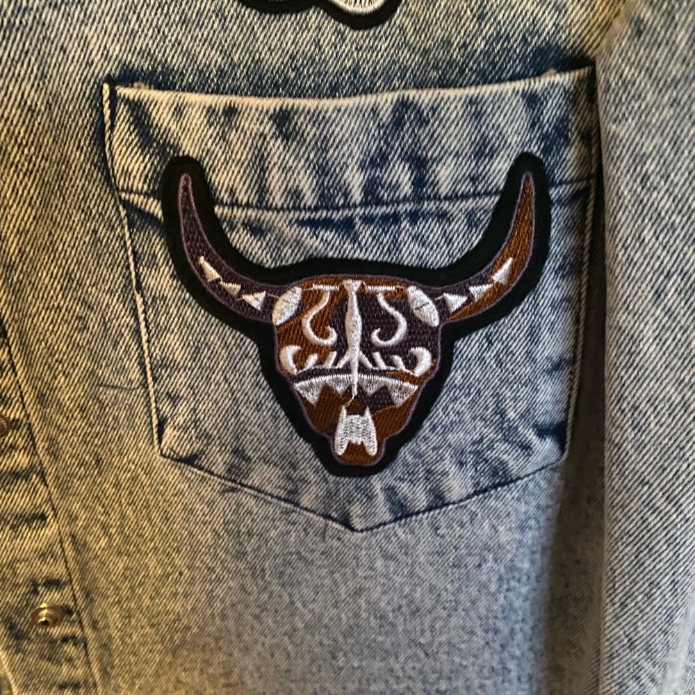 Blue b denim jacket - Picture 6 of 8